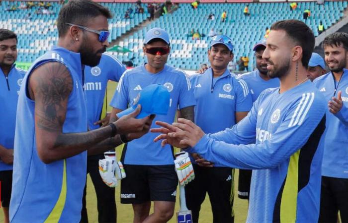 ” ” Ces moments n’arrivent pas trop souvent ” : Hardik Pandya au débutant Ramandeep Singh ” . Montre