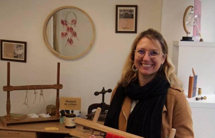 A Gorron, Laura Boutilly ouvre un atelier de reliure