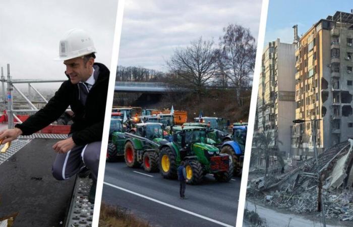 Macron prendra la parole sur la place de Notre-Dame, grève des agriculteurs, six morts dans une grève à Beyrouth… Les 3 infos à retenir à la mi-journée