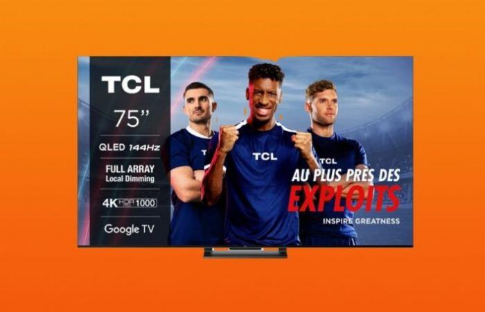 TCL réduit le prix de l’un de ses meilleurs téléviseurs 4K QLED quelques semaines avant Noël