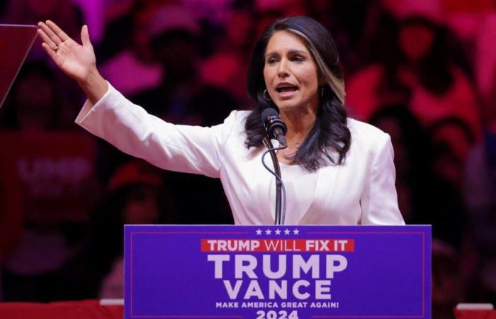 Trump nommera l’ancienne députée démocrate Tulsi Gabbard au poste de directrice du renseignement national