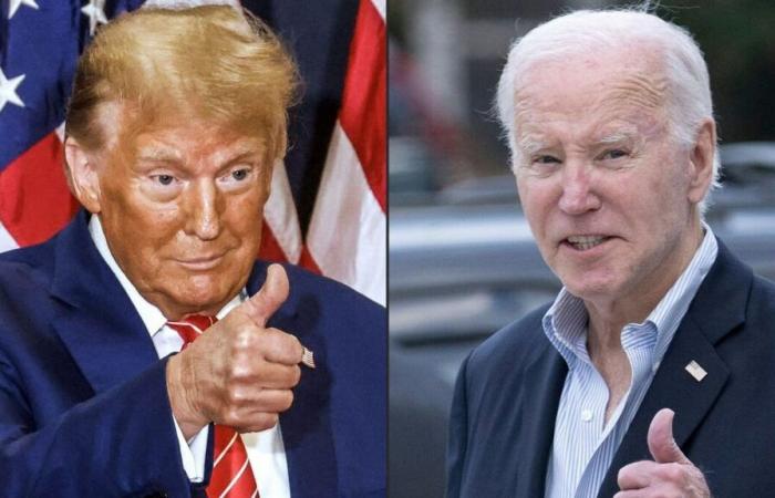 Trump, triomphant, reçu à la Maison Blanche par Biden