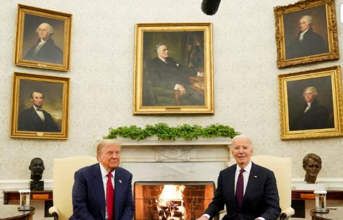 Biden accueille Trump à la Maison Blanche