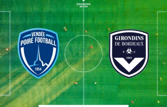 [J2] The probable line-up of Girondins4Ever before the match in Vendée Poiré Football