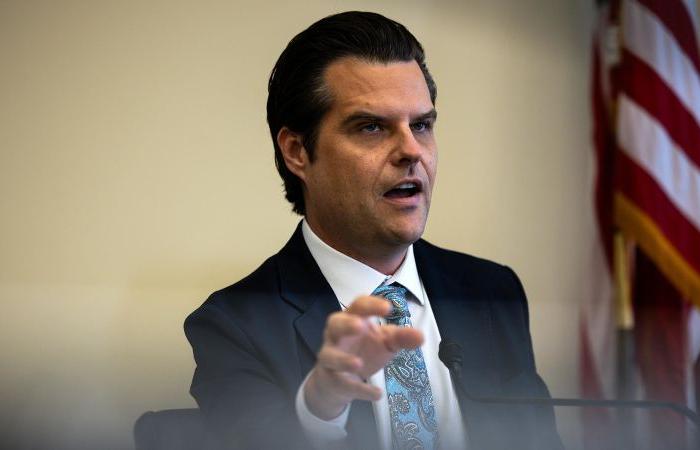 Trump choisit le représentant Matt Gaetz au poste de procureur général