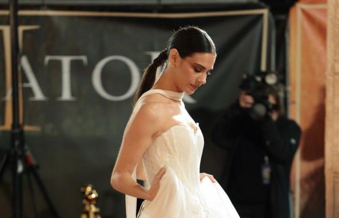 Paul Mescal, Connie Nielsen et Denzel Washington ont foulé le tapis rouge lors de la première royale de Londres de “Gladiator II” — photos