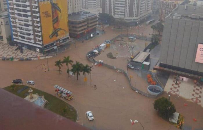 Inondations dans le centre de Malaga, trains suspendus et plus de 3 000 évacués par DANA