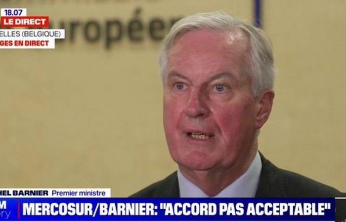 En réponse à leur mobilisation annoncée jusqu’en décembre, Michel Barnier promet que la France n’acceptera pas l’accord UE-Mercosur « dans les conditions actuelles »