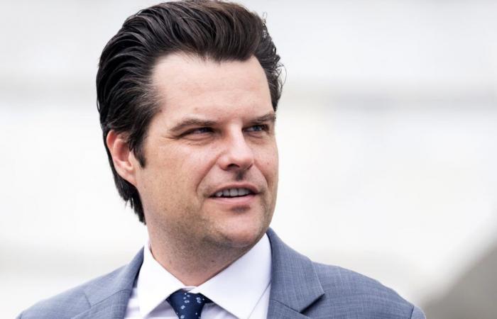 Trump nomme le représentant Matt Gaetz au poste de procureur général