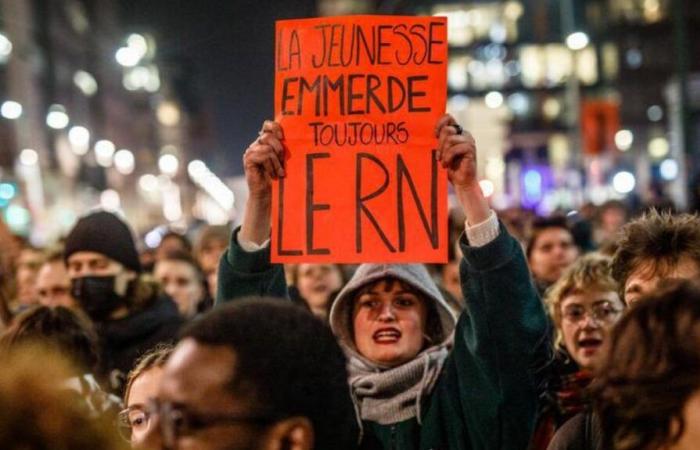 l’arrivée du président du Rassemblement national dans un Bruxelles mouvementé