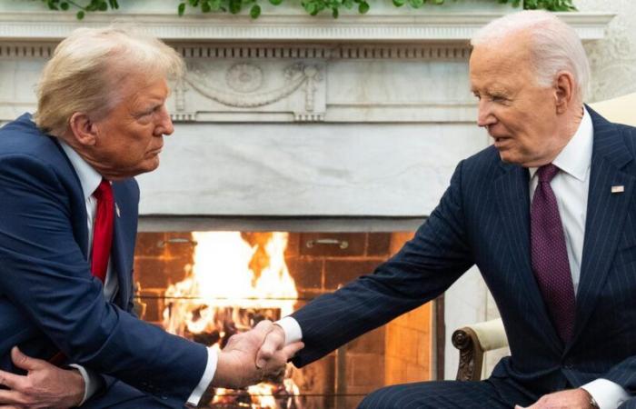 Joe Biden a plaidé auprès de Donald Trump pour son « soutien » à l’Ukraine, annonce la Maison Blanche