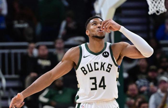 Giannis Antetokounmpo est entré dans l’histoire de la NBA dans le match Raptors-Bucks