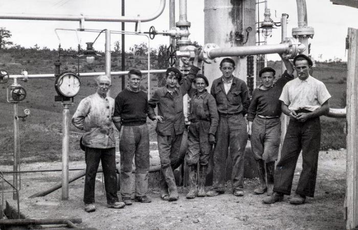 la genèse du gaz de Saint-Marcet, premier gisement découvert en France le 14 juillet 1939