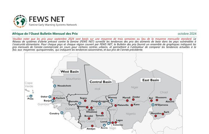 Bulletin des prix en Afrique de l’Ouest, octobre 2024 – Mali