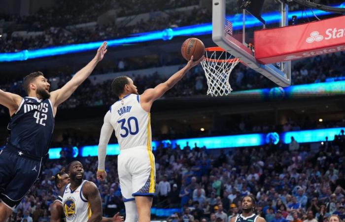 Les Warriors battent les Mavericks dans un concours serré