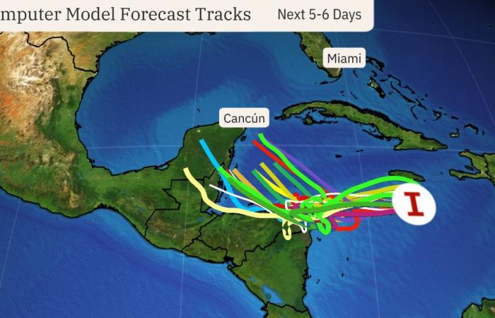 La tempête tropicale Sara risque de se former dans les Caraïbes