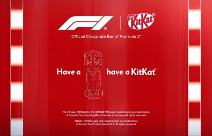 KitKat devient partenaire officiel de la Formule 1