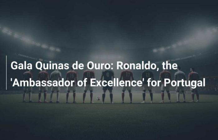 Ronaldo, « ambassadeur de l’excellence » pour le Portugal