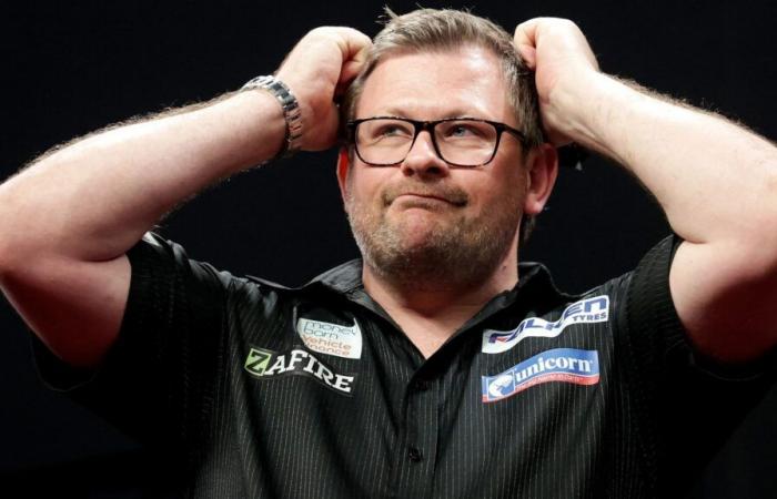 “Il ne se souvenait pas de mon nom” – James Wade accusé de manque de respect par son rival qui l’a battu au Grand Slam of Darts