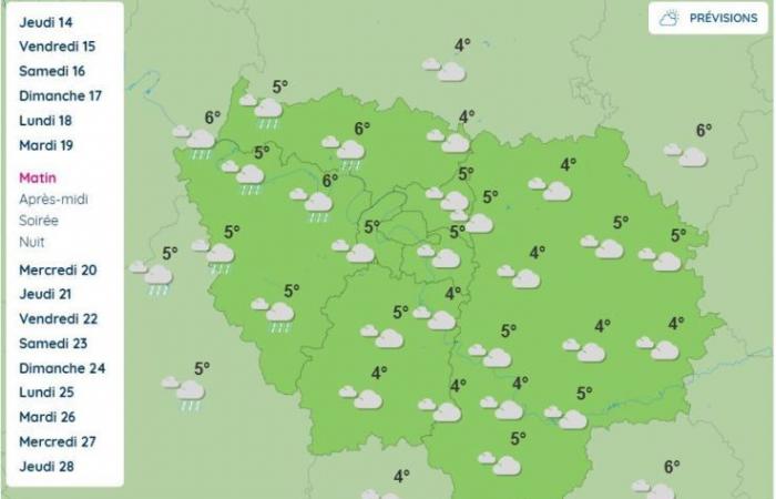 baisse des températures attendue la semaine prochaine