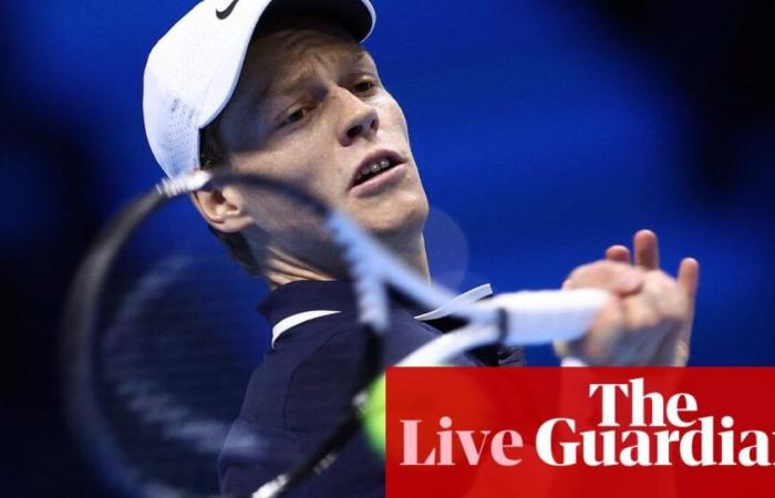 Jannik Sinner dépasse Daniil Medvedev : tennis des finales ATP – en direct