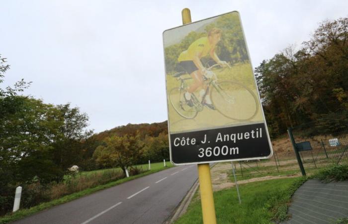 le peloton gravira pour la première fois la Côte Jacques-Anquetil