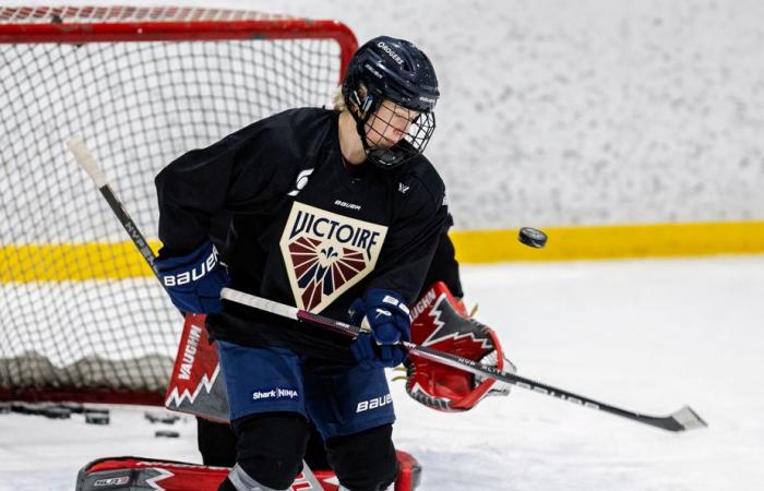 Lina Ljungblom | Du bas du repêchage au premier trio de la Victoire