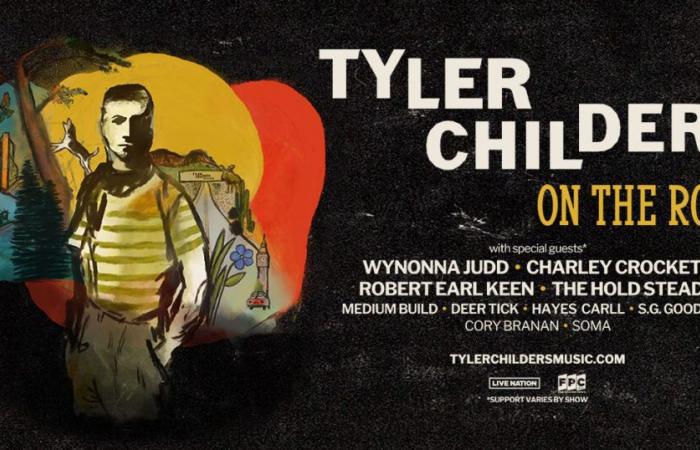 Tyler Childers confirme une longue tournée en tête d’affiche en 2025