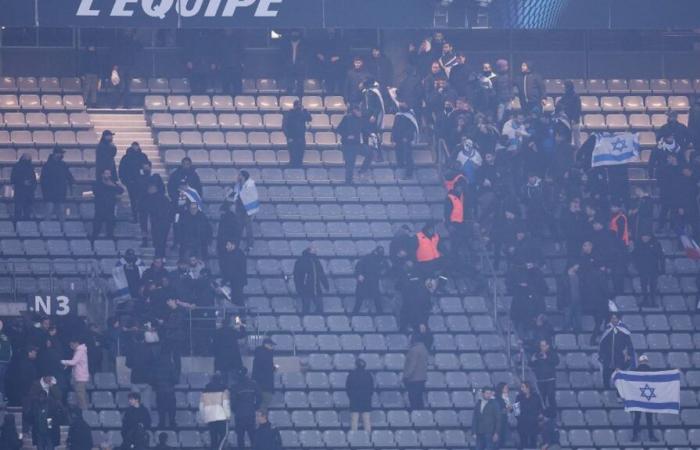 un bref incident a eu lieu dans les tribunes du Stade de France