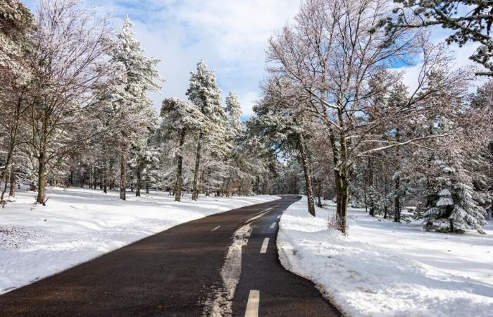 accès côté nord fermé pour l’hiver