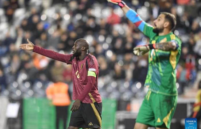 Match de football de la Ligue A de l’UEFA Nations League 2024/25 : Belgique contre Italie-Xinhua