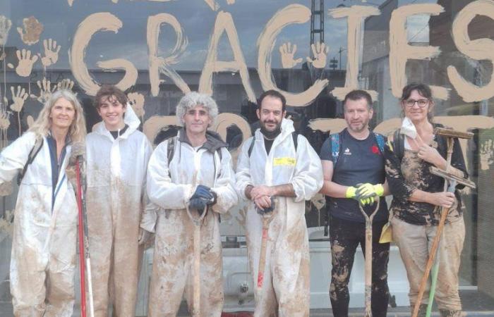 VIDÉO. Inondations en Espagne. Originaire de Villefranche-de-Rouergue, Nicolas Issaly et sa famille sont au service des sinistrés