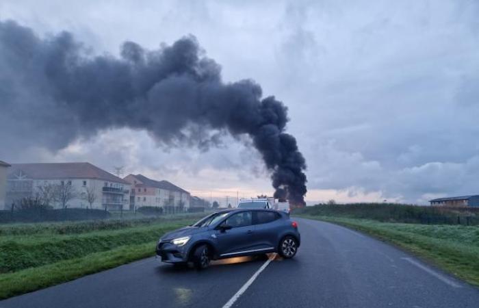 A Fécamp, un autocar prend feu avec à son bord une trentaine d’enfants et adultes de l’IME