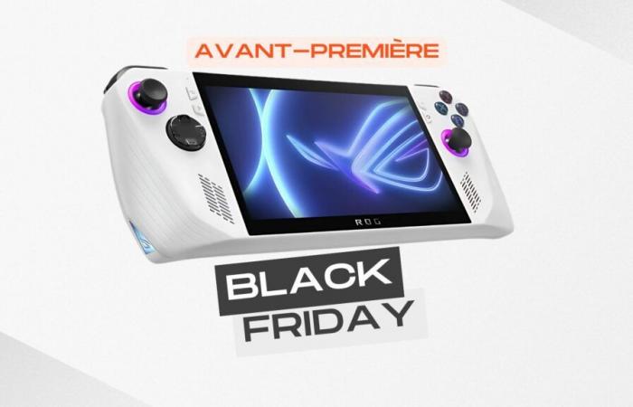 Asus baisse le prix de sa console portable Rog Ally Z1 Extreme de 200 € pour le Black Friday