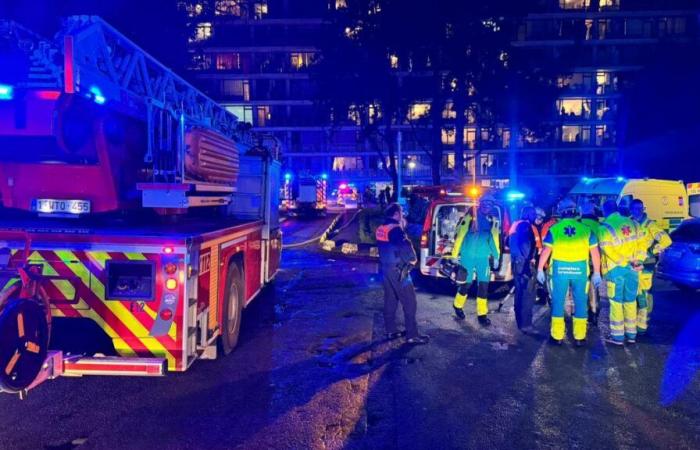 le pronostic vital d’une personne après l’incendie à Uccle (photo)