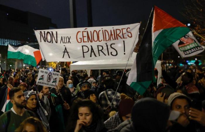 Avant le match France-Israël, une manifestation « stop au génocide » à Saint-Denis