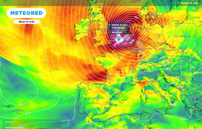 Nos cartes indiquent un net renforcement des vents en France ! Faut-il s’attendre à un coup de vent ou à une tempête ?