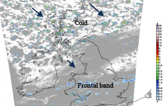 De l’air plus froid arrive de l’Arctique