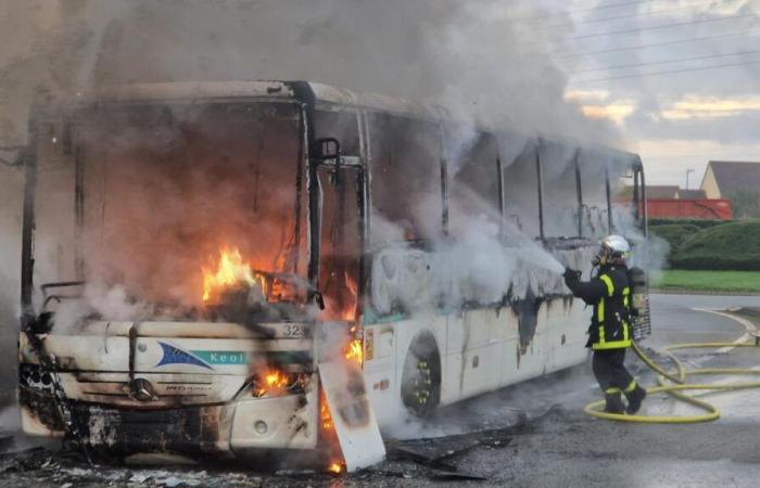 A Fécamp, un autocar prend feu avec à son bord une trentaine d’enfants et adultes de l’IME