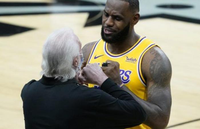 LeBron James pense d’abord à son ami Gregg Popovich • Basket USA