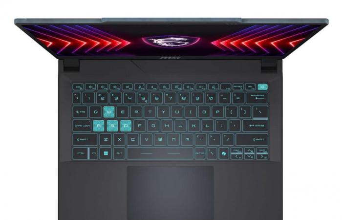 MSI Cyborg 14 A13VE-212FR, ordinateur portable de jeu créatif léger 14″ 144Hz, Ultrabook noir sous Intel Core i5-H et GeForce RTX 4050 – LaptopSpirit