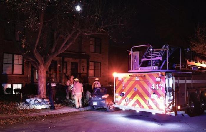 Un incendie criminel a eu lieu dans un appartement du nord de Montréal