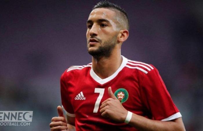 Hakim Ziyech cible le roi