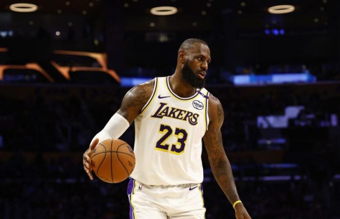 LeBron James mène les Lakers à la victoire