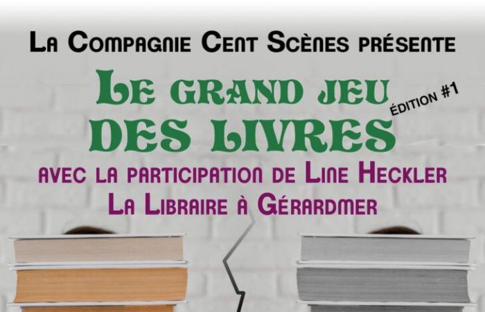 literary evening “Le Grand Jeu des Livres” on November 22