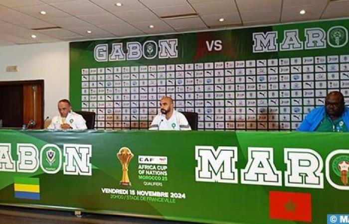 le match contre le Gabon sera un match “très ouvert et offensif” (Walid Regragui)