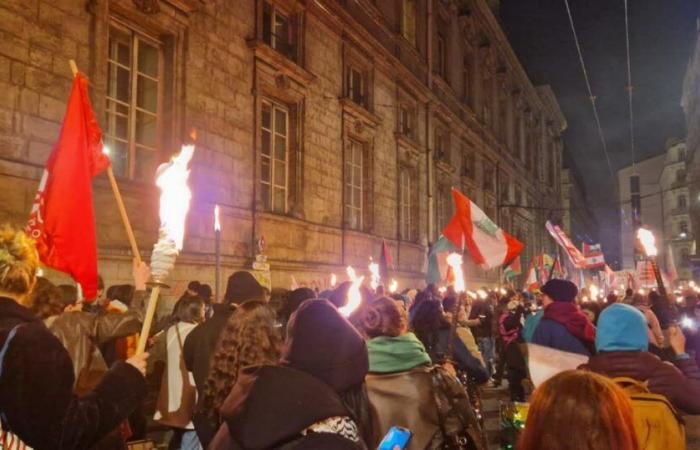 200 personnes dans les rues de la Presqu’ile