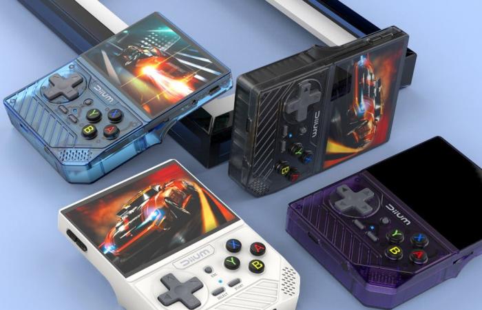 Une nouvelle console de poche portable avec un système d’émulation Nintendo 64 et PS1