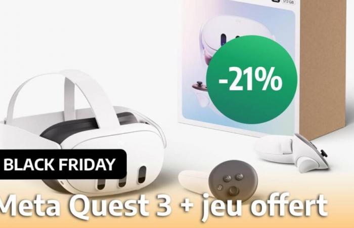 le prix de Meta Quest 3 est à -21% pour être accessible avant Noël