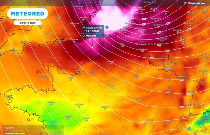 Nos cartes indiquent un net renforcement des vents en France ! Faut-il s’attendre à un coup de vent ou à une tempête ?